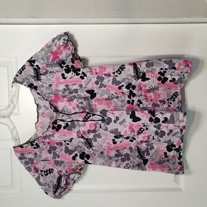 CL3- (PICK 2 SCRUB TOPS FOR $12) Peaorns 2XL Scrub Nurse's Uniform Top